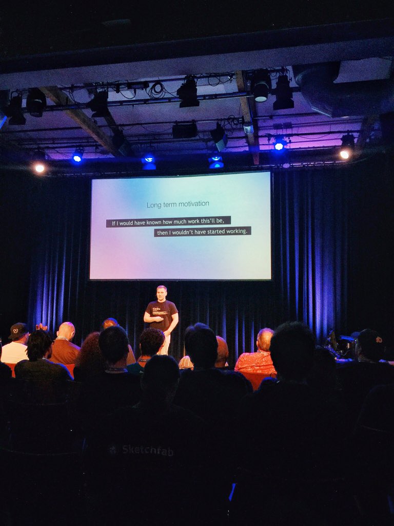 Extremely extensive and enlightening lecture on doing rigging for production with #riggify #b3d #bcon18