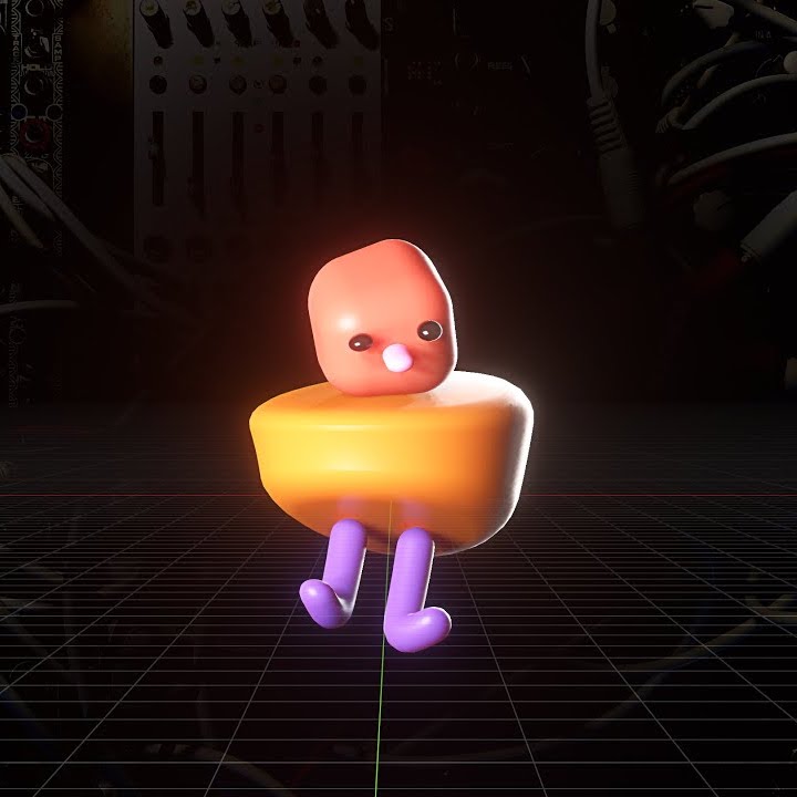 Inspired by the Character Design Conference &ldquo;Pictoplasma&rdquo;, I tried to work out a little audio/character thing that generates a lot of variants of similarly styled characters. This was once again a mix of creative outlet and learning new mechanics inside Blender&rsquo;s geometry nodes.