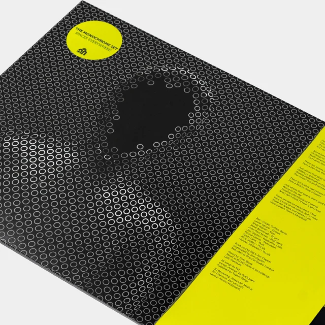 Art Director Jan Lankisch and frontman Bid approached me in again in 2015 to help them create the Visuals for the latest The Monochrome Set release. This time Bending metallic rings in a shape of Bids portrait. It was a vial aspect to weld the bust onto a plane, to make the portrait pop more out of the circles.


The bust is a mix of a photogrammetry scan of myself, sculpting Bids head and face form onto it.