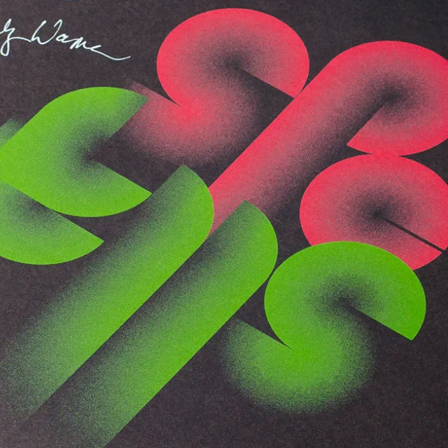 Art Director Jan Lankisch approached me in 2013 to create a typographic cover illustration for The Monochrome Set (then under the label Disco Bleu). Bandleader Bid asked for a typographic cover with a retro feel, merging the acronym of the album title into the key visual. The graphic was reproduced on vinyl, CD covers, T-shirts, and other merch.
While they were touring with Super Plastic City, I had the opportunity to take some snapshots of the band and vinyl in the now remodeled King George Bar. Hiding in the last picture: Aydo Abay and Axel Prahl, because these kinds of fun things just happen if you work with Jan.




